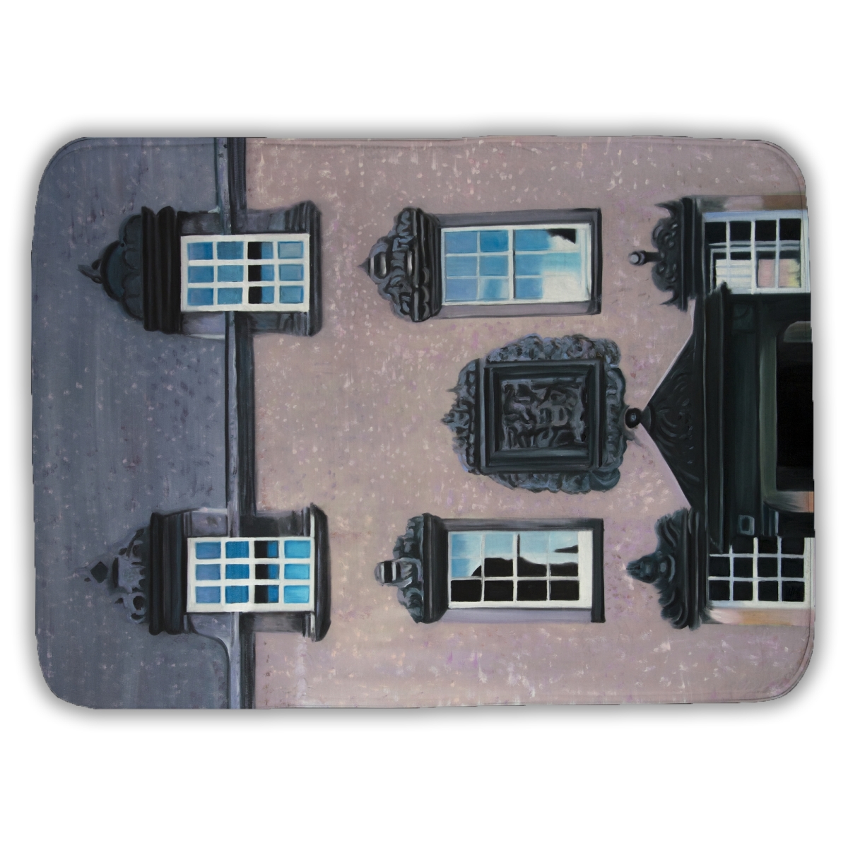 C1BM1724EEWLCQ 17 x 24 in. Argylls Lodging Bath Mat - Hyperrealist Home Decor At Stirling Castle
