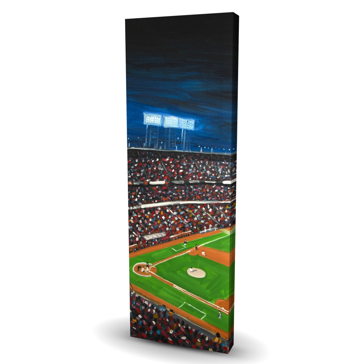C1RC1648YN7OCD 16 x 48 in. Baseball Game - Hobbies Green Canvas for Home Decor