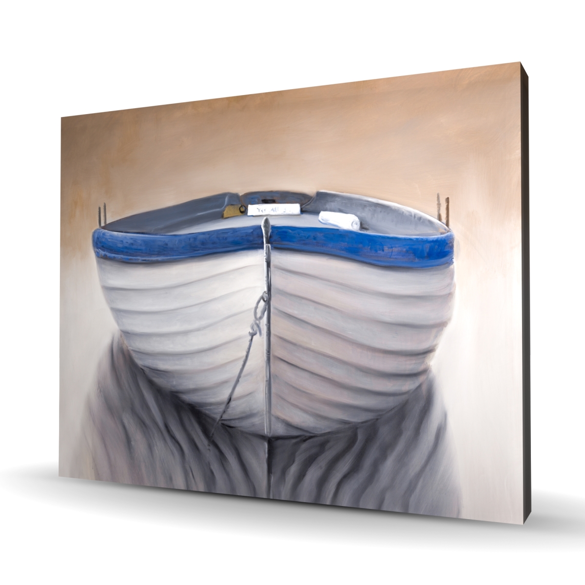 C1RC4860PMQ1KF 48 x 60 in. Canoe Boat Canvas - Unique Home Decor Transportation Art