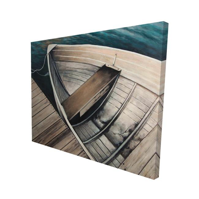16 x 20 in. Abandoned Rowboats-Print on Canvas