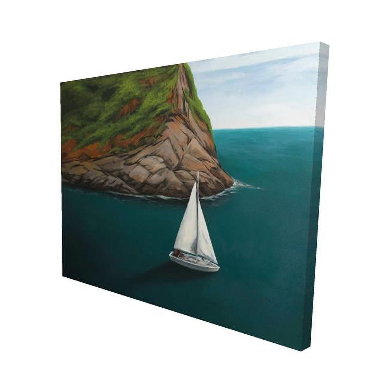 16 x 20 in. At Seda In Porto Venere-Print on Canvas