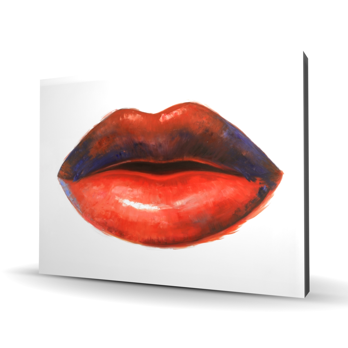 C1RC3648JVRRDO 36 x 48 in. Red Lipstick - Romantic Figurative Canvas for Home Decor