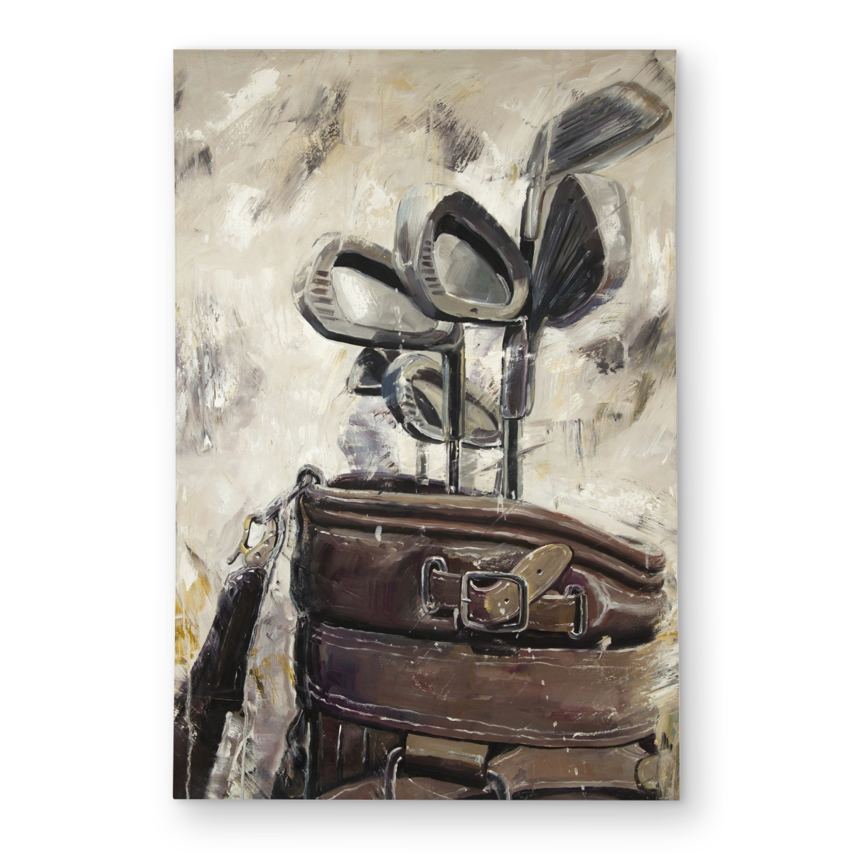 C1ROAR2373JF7E 2 x 3 ft. Vintage Sticks & Golf Bag Outdoor Area Rug - Home Decor - Rectangle
