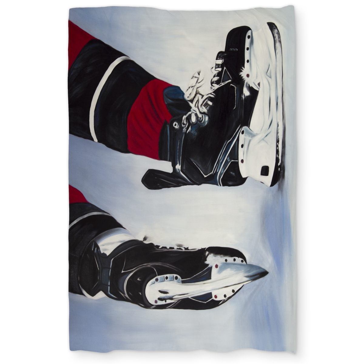 C1DCTXLWO5L2BH Twin Extra Long Hockey Player Man Cave Seasons Duvet Cover - Home Decor