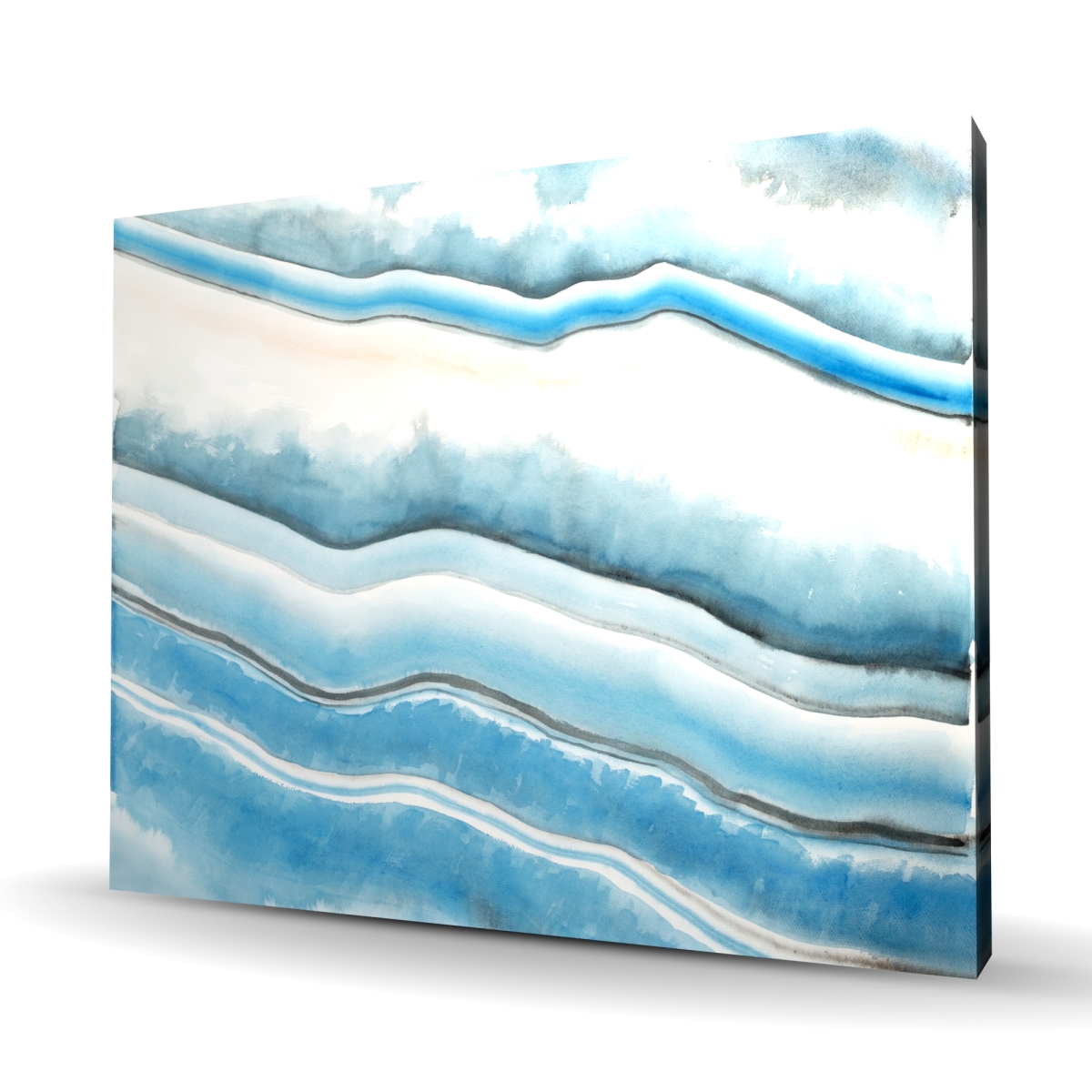 C1RC4860SWDJNP 48 x 60 in. Textured Geode Canvas - Minerals Illustrative Home Decor