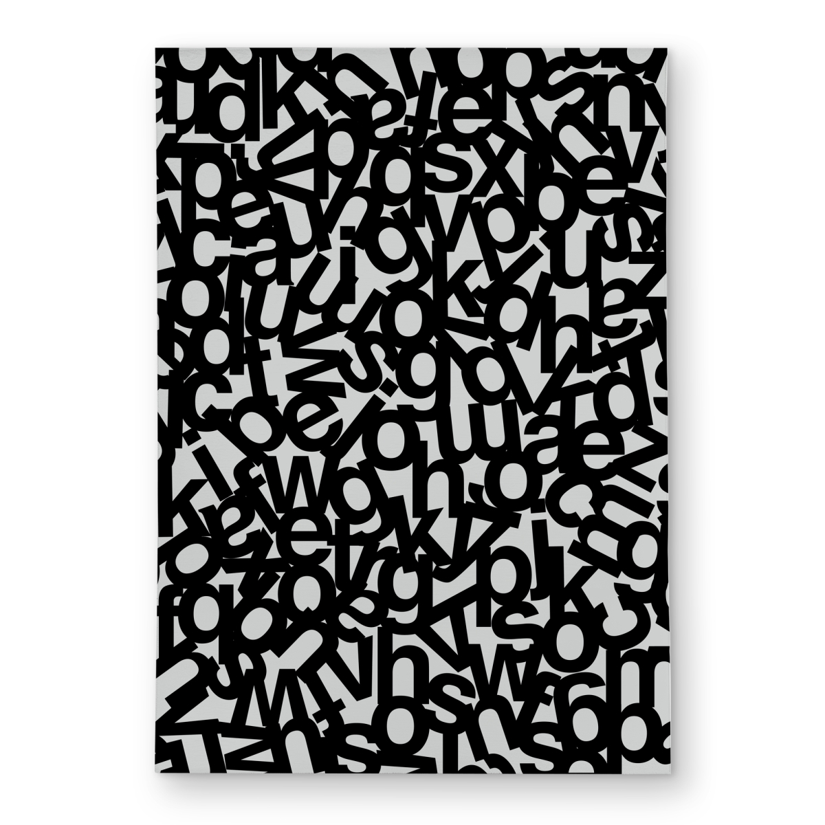 C1ROAR57BCD4EK 5 x 7 ft. Alphabet Shapes Livingroom Outdoor Area Rug - Home Decor - Rectangle
