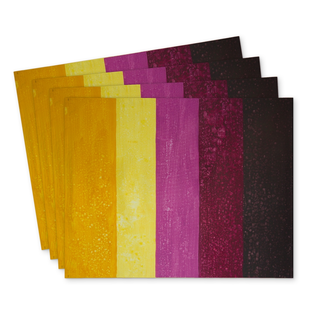 Picture of Begin Home Decor C4PP14184LKS5F 14 x 18 in. Live Stripes Polyester Placemat - Stylish Home Decor Accent - Set of 4
