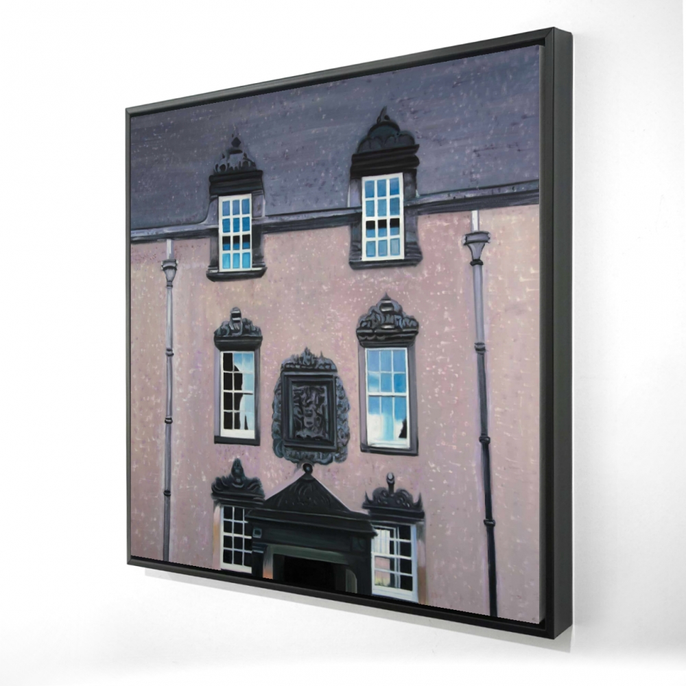 2081-3636-AR13 36 x 36 in. Argylls Lodging At Stirling Castle - Hyperrealist Canvas Art