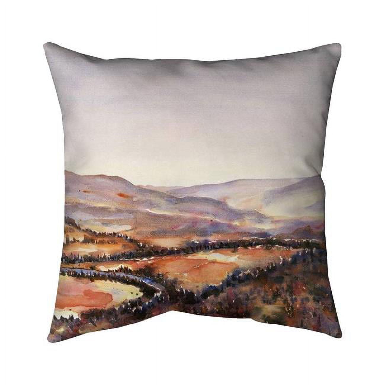 18 x 18 in. Canadian Forest-Double Sided Print Indoor Pillow