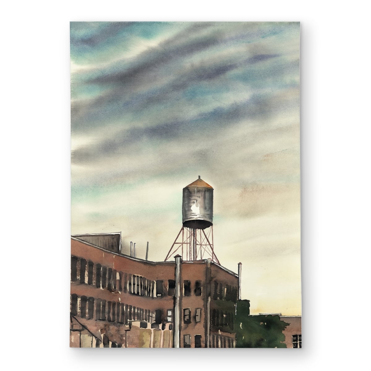 C1ROAR57KODIA9 5 x 7 ft. Water Tower in   York - Office Brown Outdoor Area Rug - Rectangle