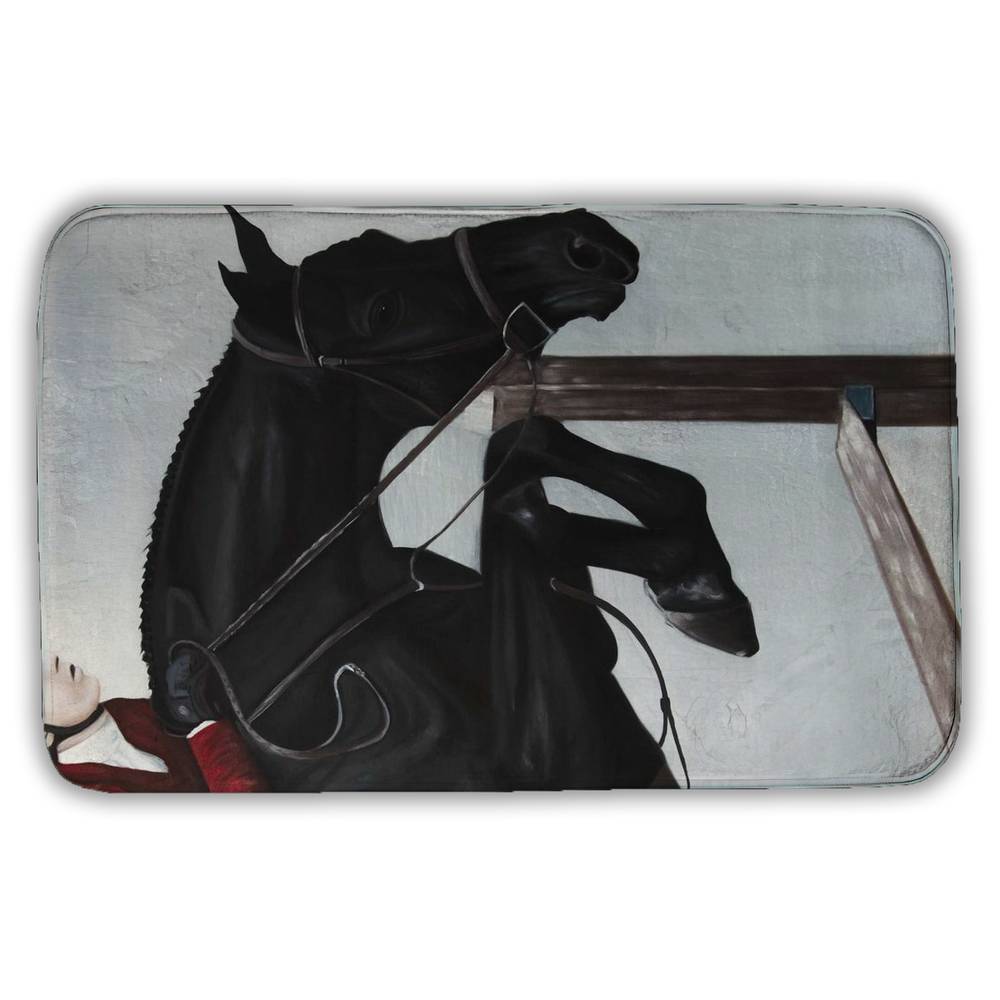 5930-3421-SP80 21 x 34 in. Riding Competition Hobbies Man Cave Bath Mat for Home Decor