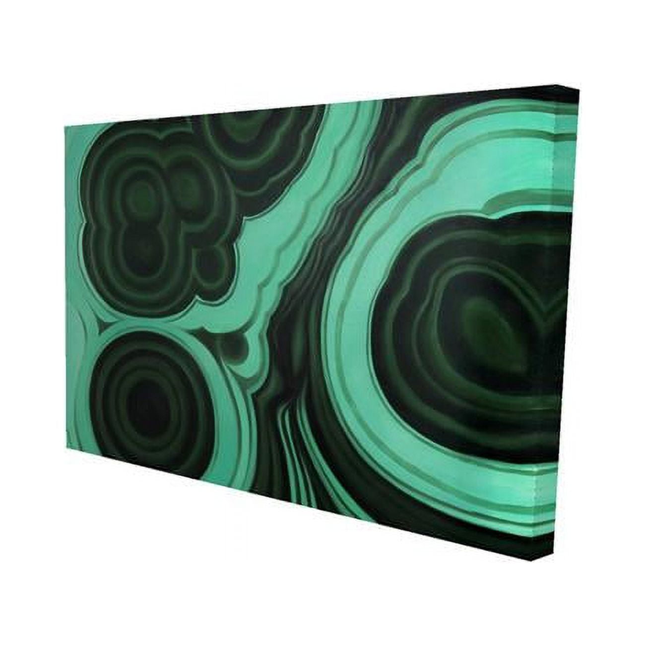 20 x 30 in. Malachite Stone-Print on Canvas