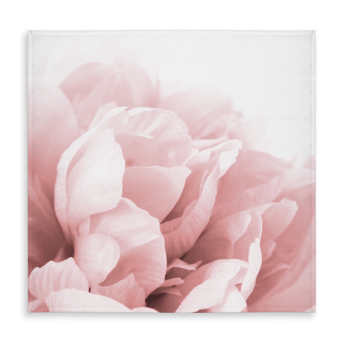 Picture of Begin Home Decor C1TC5858CF96AD 58 x 58 in. Peony Flower Dream Tablecloth - Romantic Botanicals Decor