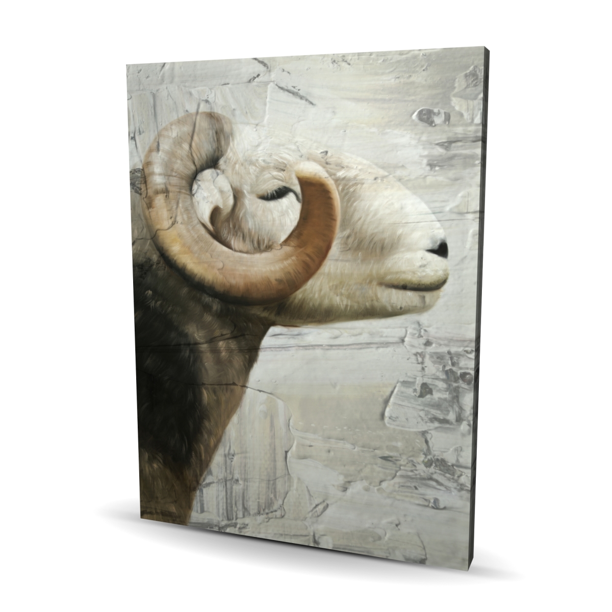 C1RC3648OGPJY2 36 x 48 in. Aries - Rustic Beige Canvas Art for Home Decor - Elegant Design