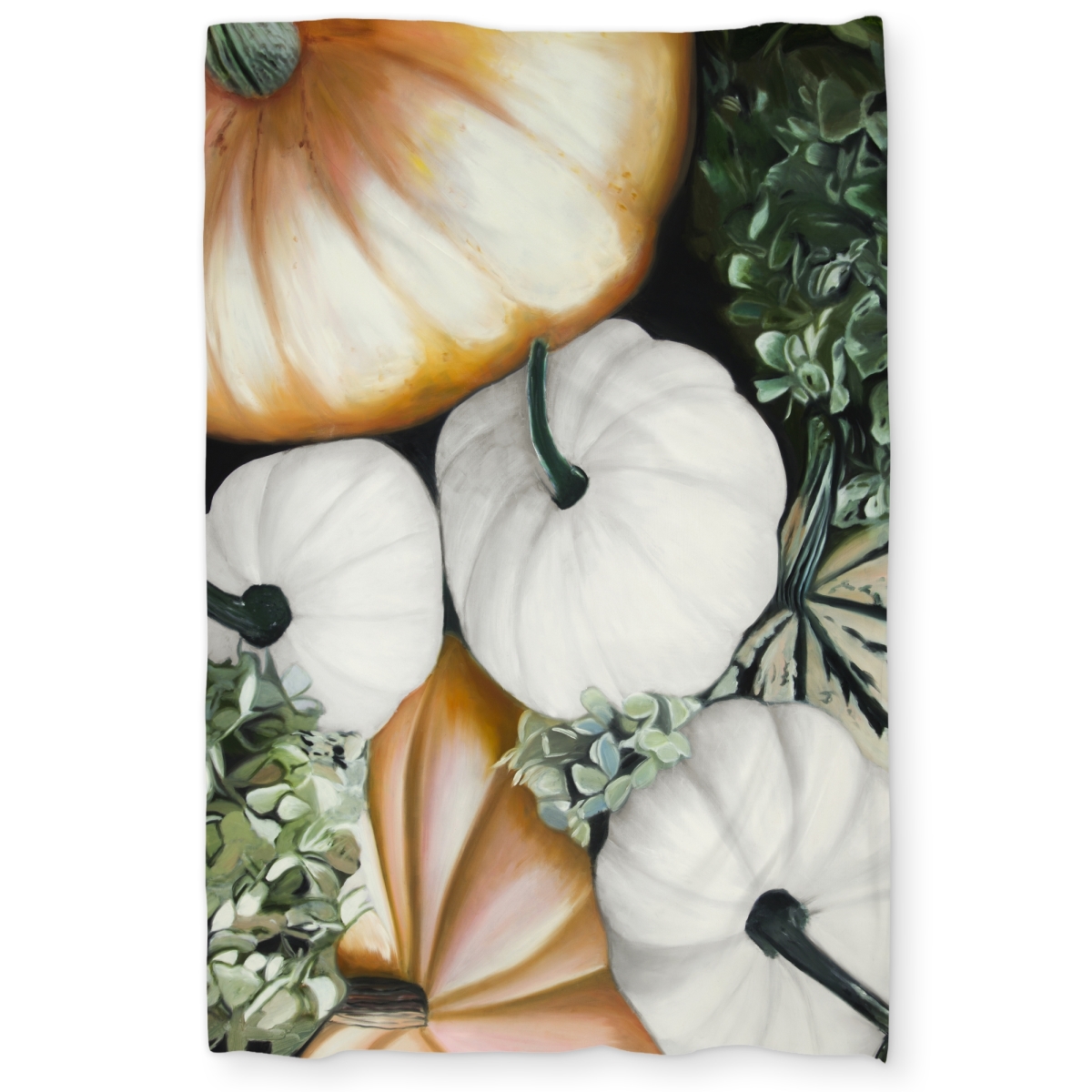 C1DCTSW03231X9 Twin Size Fall Pumpkins Rustic Duvet Cover - Cozy Home Decor