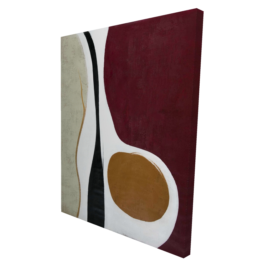 2080-4836-AB117 36 x 48 in. Multiform - Abstract Office Canvas for Stylish Home Decor