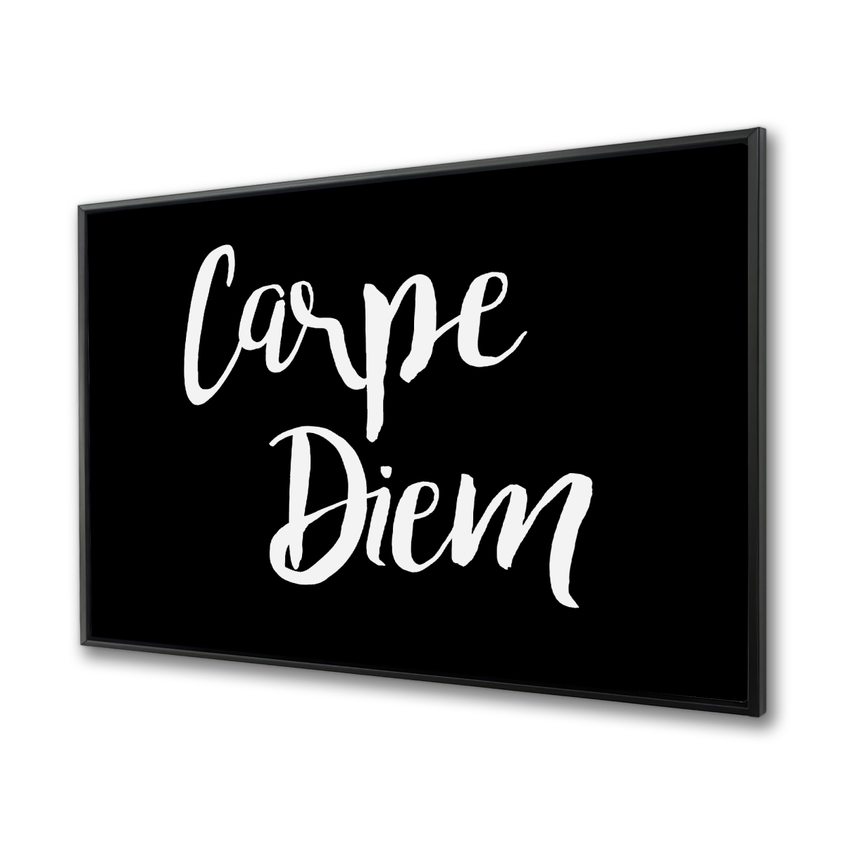 C1FC3648EF73C1 36 x 48 in. Carpe Diem 2 - Black & White Framed Canvas for Home Decor