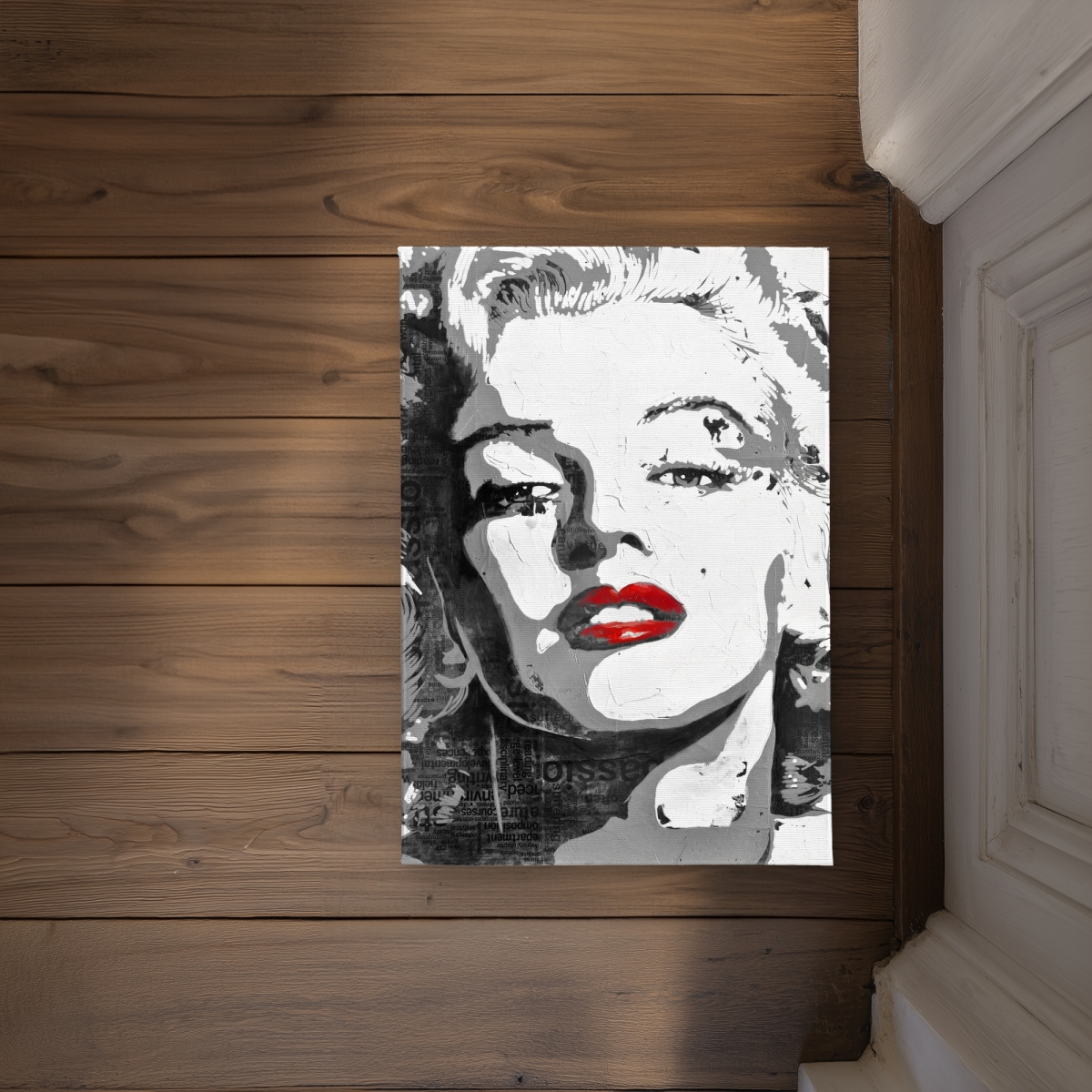 CODM1724DCT3JO 17 x 24 in. Marilyn Monroe Door Mat - Stylish Home Decor for Indoor Outdoor
