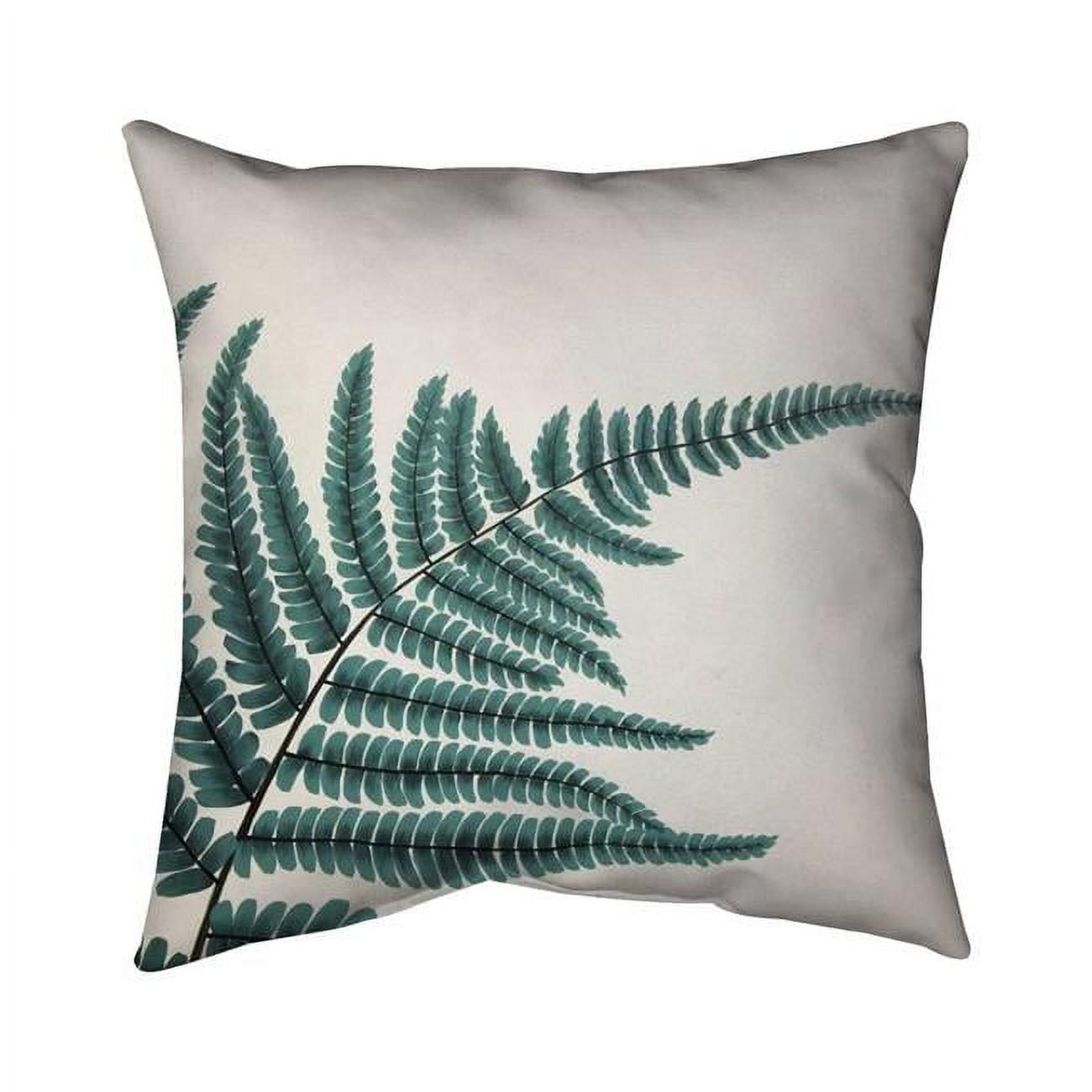20 x 20 in. Fern-Double Sided Print Indoor Pillow