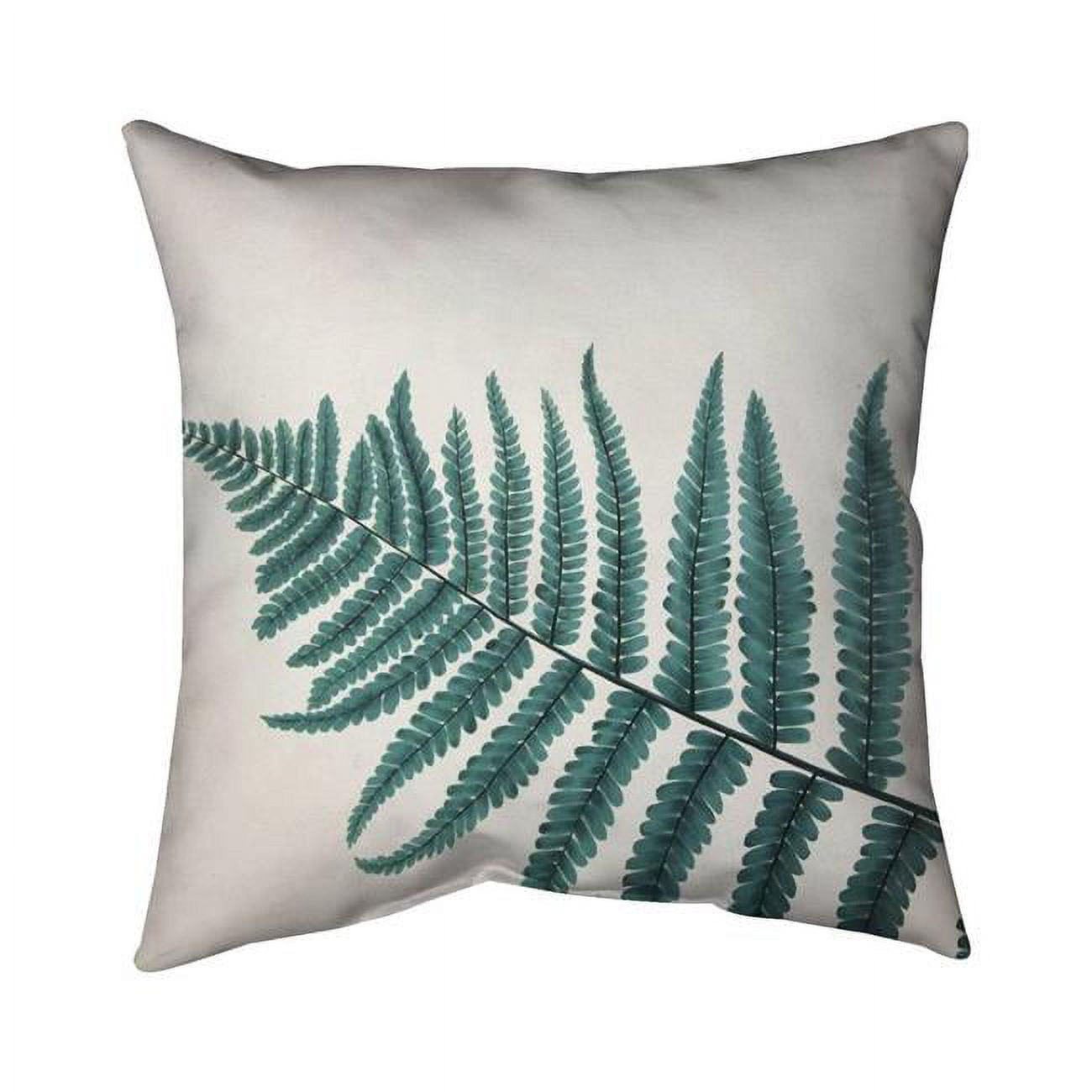 20 x 20 in. Beautiful Fern-Double Sided Print Indoor Pillow