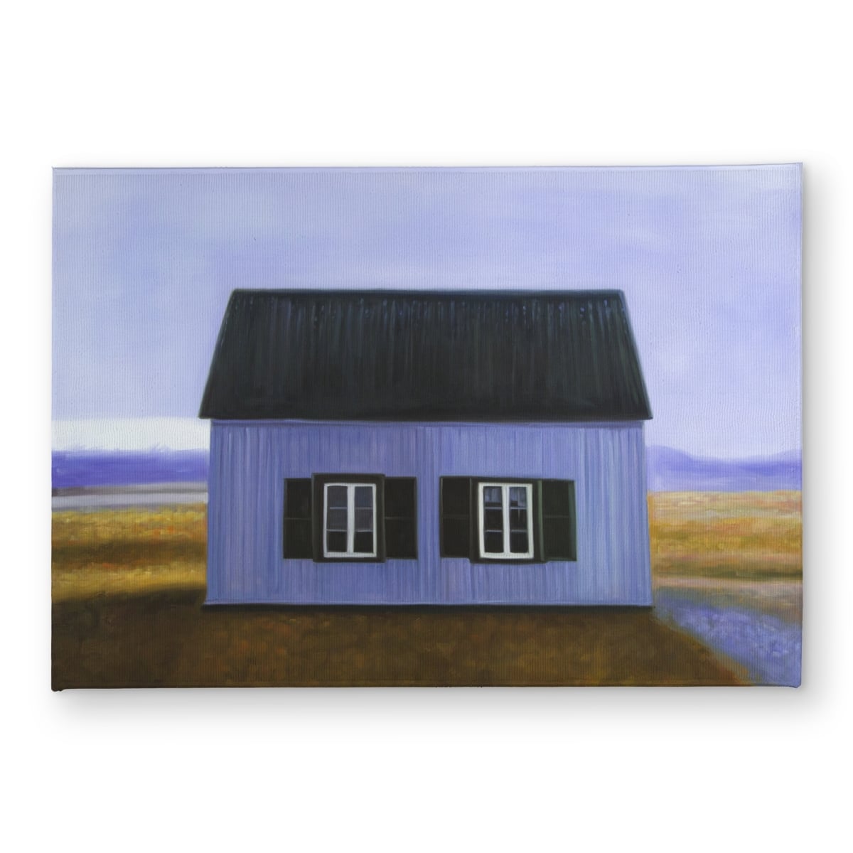 CODM1724KZD2ZH 17 x 24 in. Blue Barn Rustic Indoor Outdoor Door Mat - Home Decor