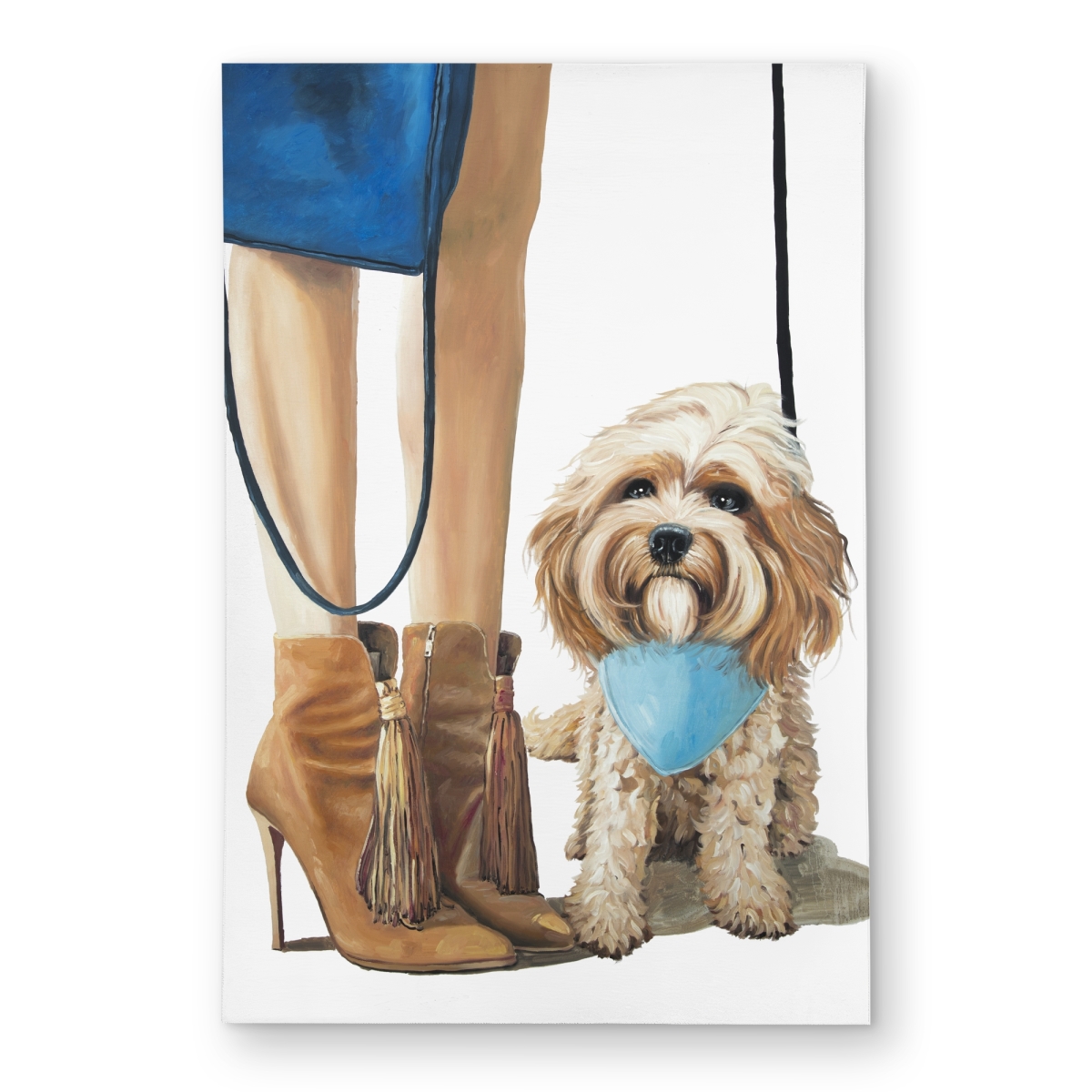 C1ROAR23IDTDKM 2 x 3 ft. Fashionable Cavoodle Dog Rug - Illustrative Bedroom Decor - Rectangle