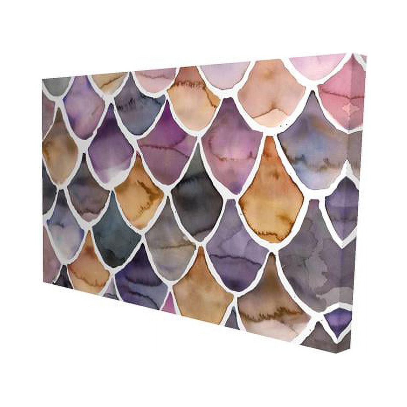20 x 30 in. Purple Like A Mermaid-Print on Canvas