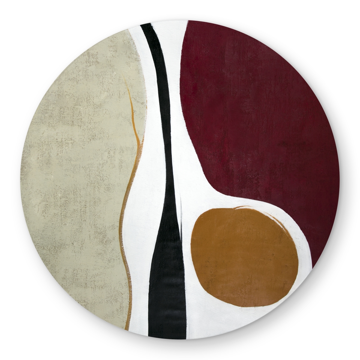 C1COAR55EQQFXR 5 x 5 ft. Multiform Man Cave Shapes Round Outdoor Area Rug - Home Decor