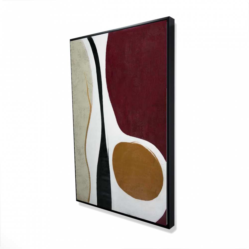 2081-3624-AB117 24 x 36 in. Multiform Beige Framed Canvas - Man Cave Home Decor