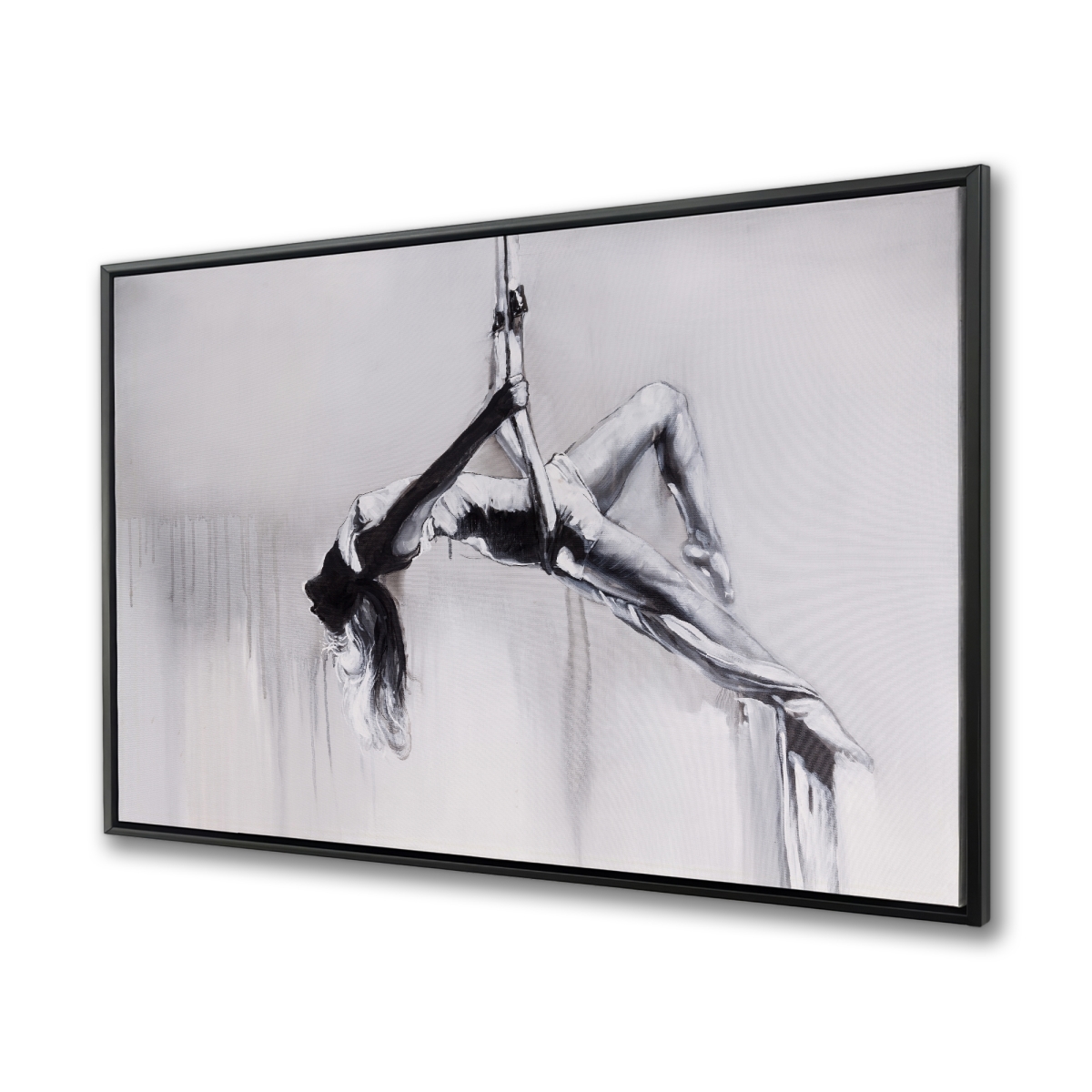 C1FC3648FBHWF4 36 x 48 in. Dancer on Aerial Contortion - Framed Canvas for Home Decor