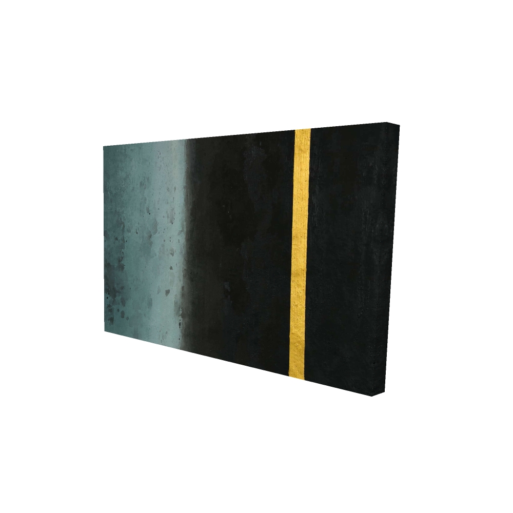 2080-2436-AB115 24 x 36 in. Twilight - Minimalist Man Cave Canvas for Home Decor