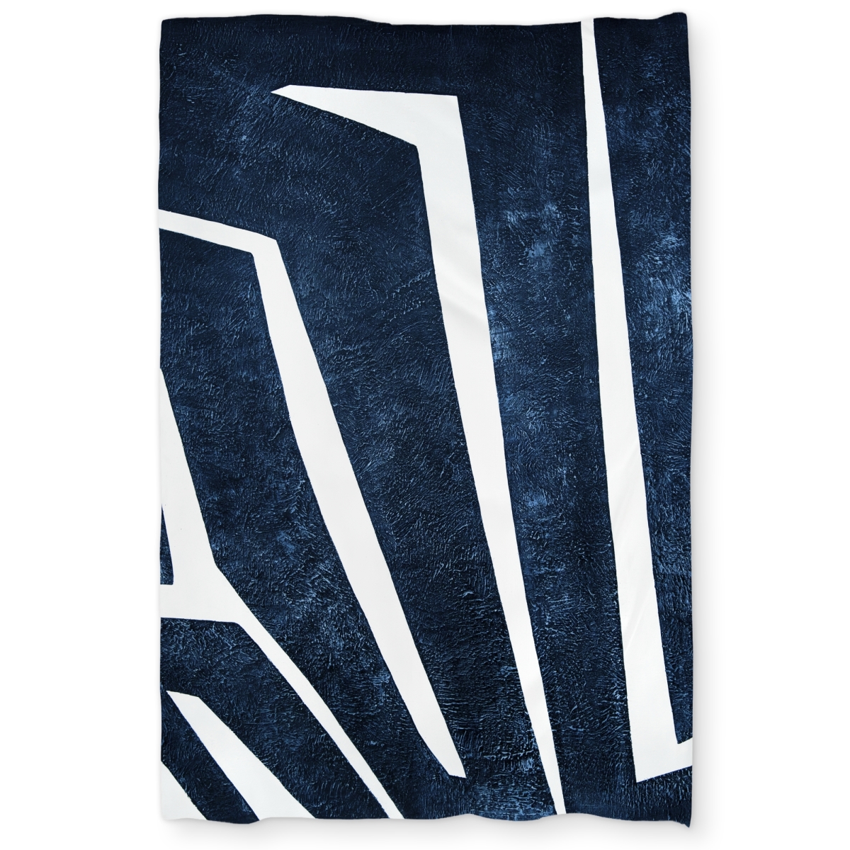 C1DCTXLW5SF7V7 Twin Extra Long Blue Labyrinth Duvet Cover - Classic Man Cave Home Decor