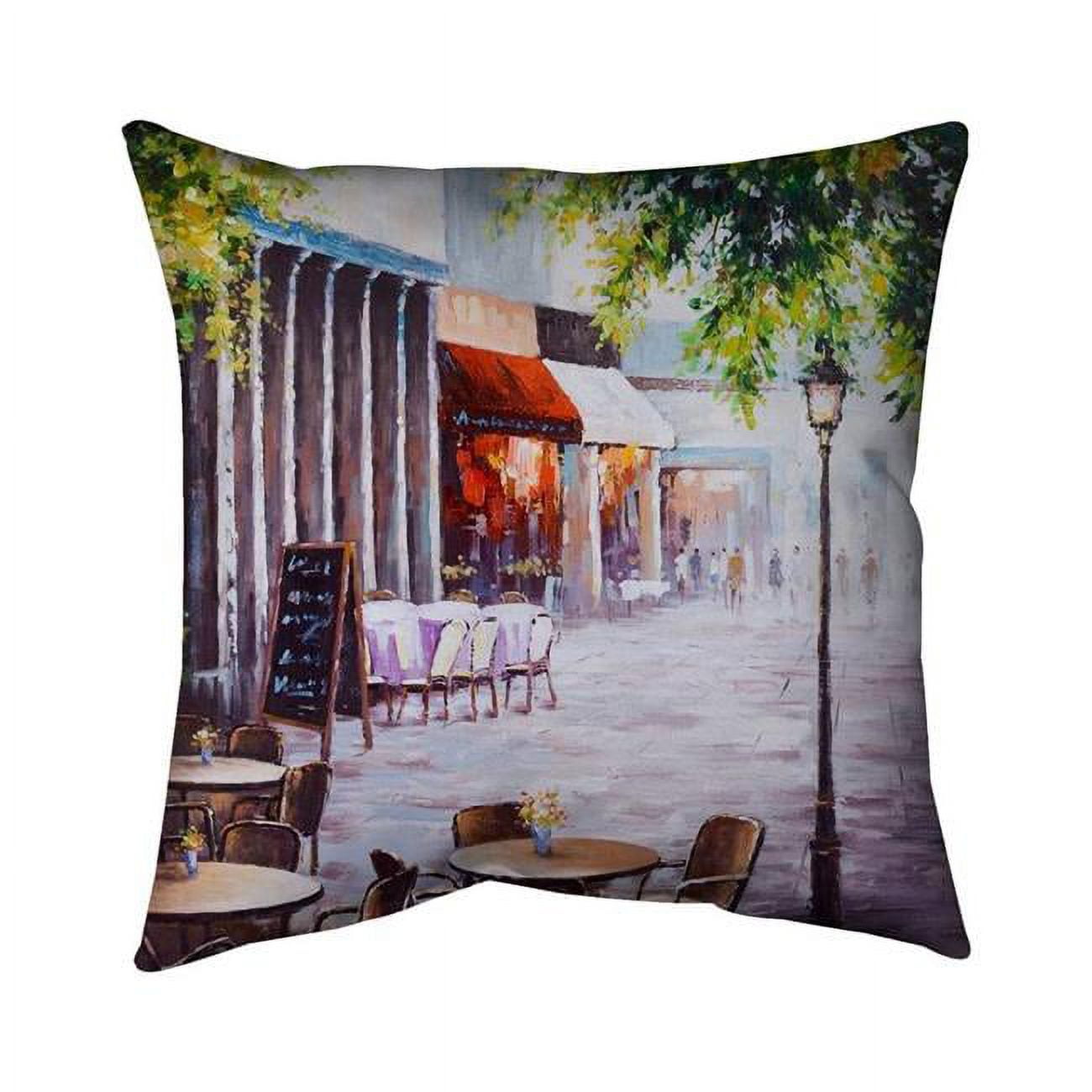 20 x 20 in. Outdoor Restaurant-Double Sided Print Indoor Pillow