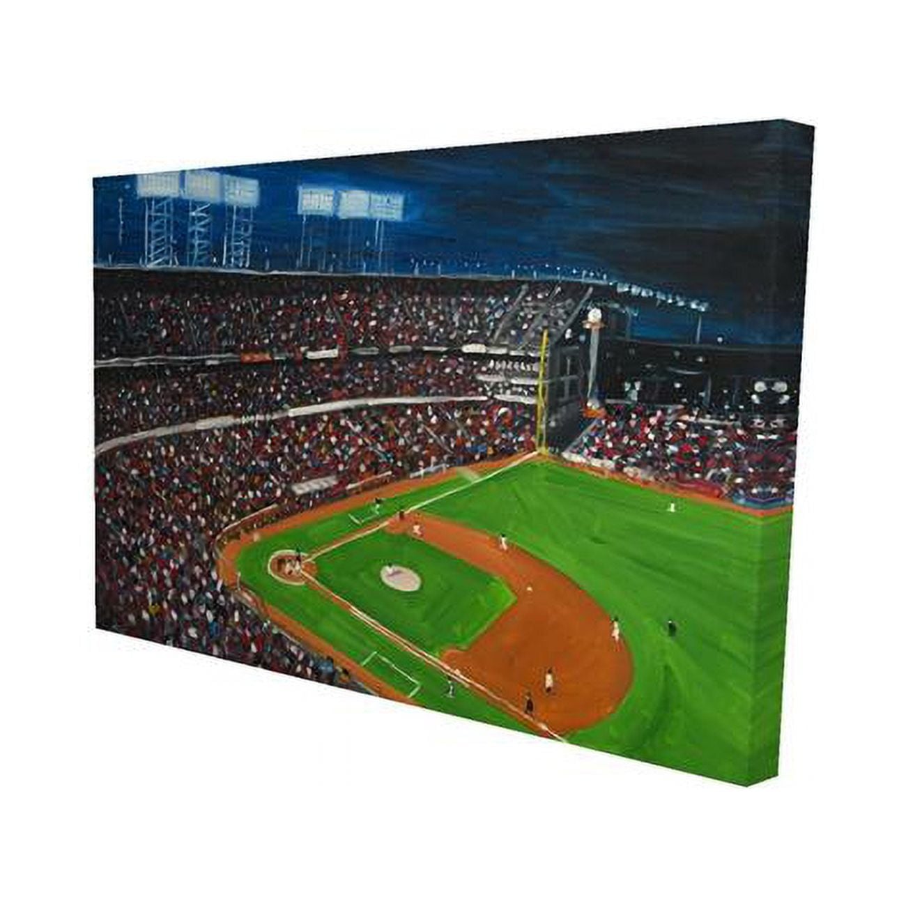 20 x 30 in. Baseball Game-Print on Canvas