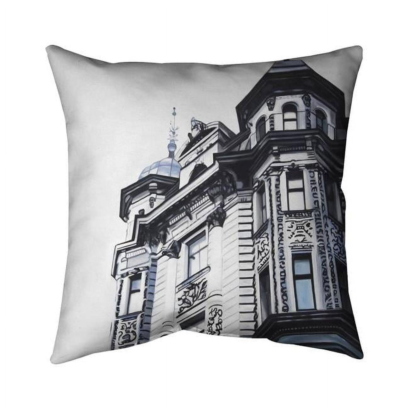26 x 26 in. Historic Apartment-Double Sided Print Indoor Pillow