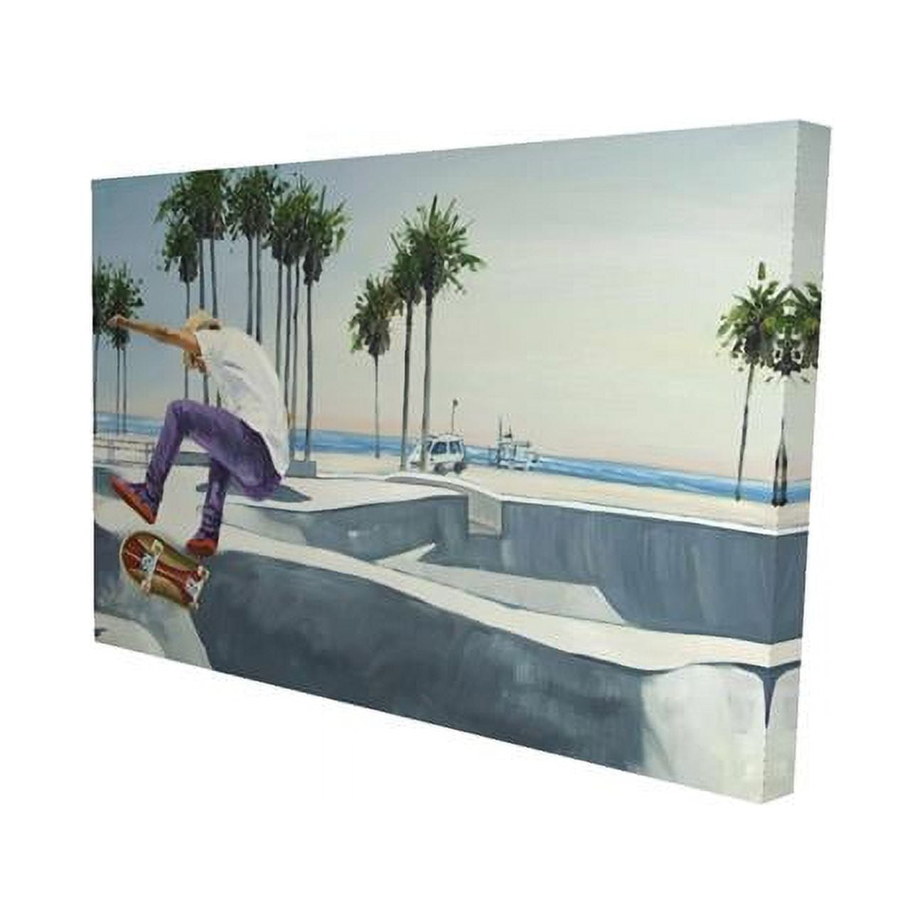 20 x 30 in. Skate Park California-Print on Canvas