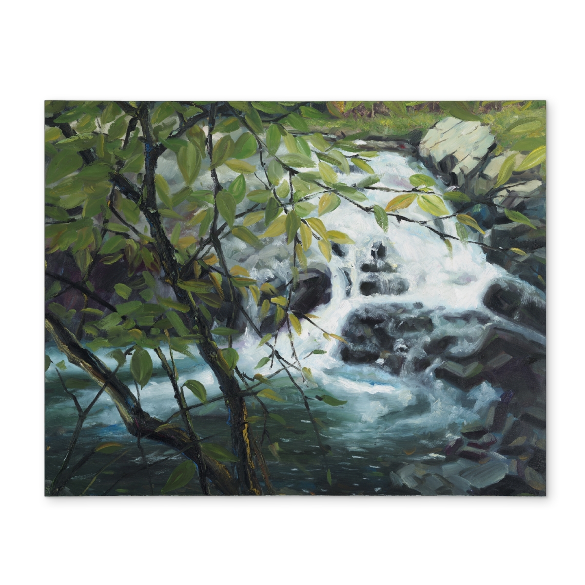 Picture of Begin Home Decor CPPM1418PHYI2Q 14 x 18 in. Peaceful Fall Bedroom Contemporary Trees Polyester Placemat