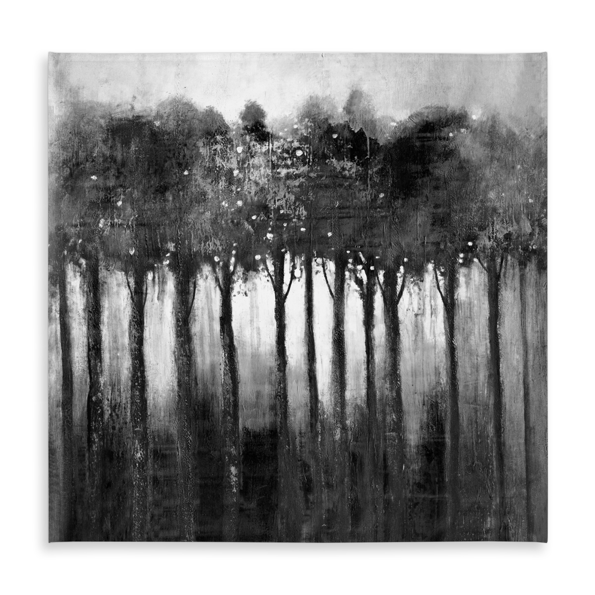 Picture of Begin Home Decor C1TC5858MLU3V5 58 x 58 in. Monochrome Trees Tablecloth - Indoor & Outdoor Home Decor