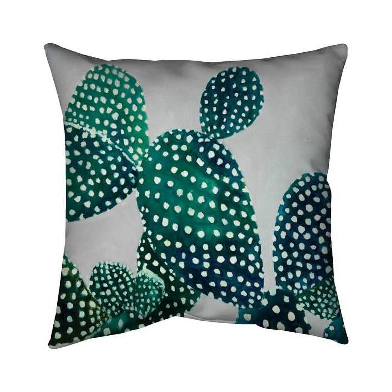 26 x 26 in. Opuntia Cactus-Double Sided Print Indoor Pillow