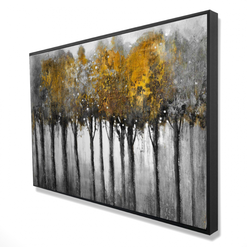 2081-2436-LA12-2 24 x 36 in. Illuminated Forest - Framed Canvas Landscape for Home Decor