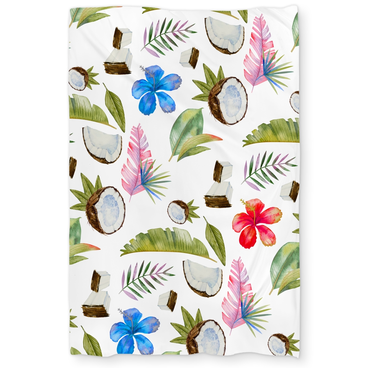 C1DCTXLWA0Y9V4 Twin Extra Long Tropical Pattern Duvet Cover - Exotic Home Decor Accent
