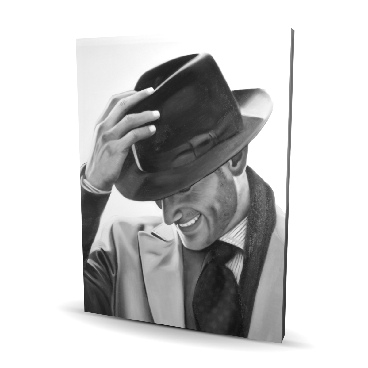 C1RC3648QXIU2O 36 x 48 in. Well-Dressed Man - Office Hyperrealist Canvas for Home Decor