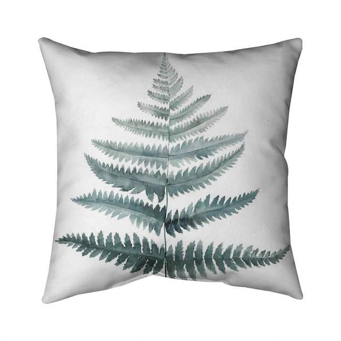 26 x 26 in. Fern-Double Sided Print Indoor Pillow