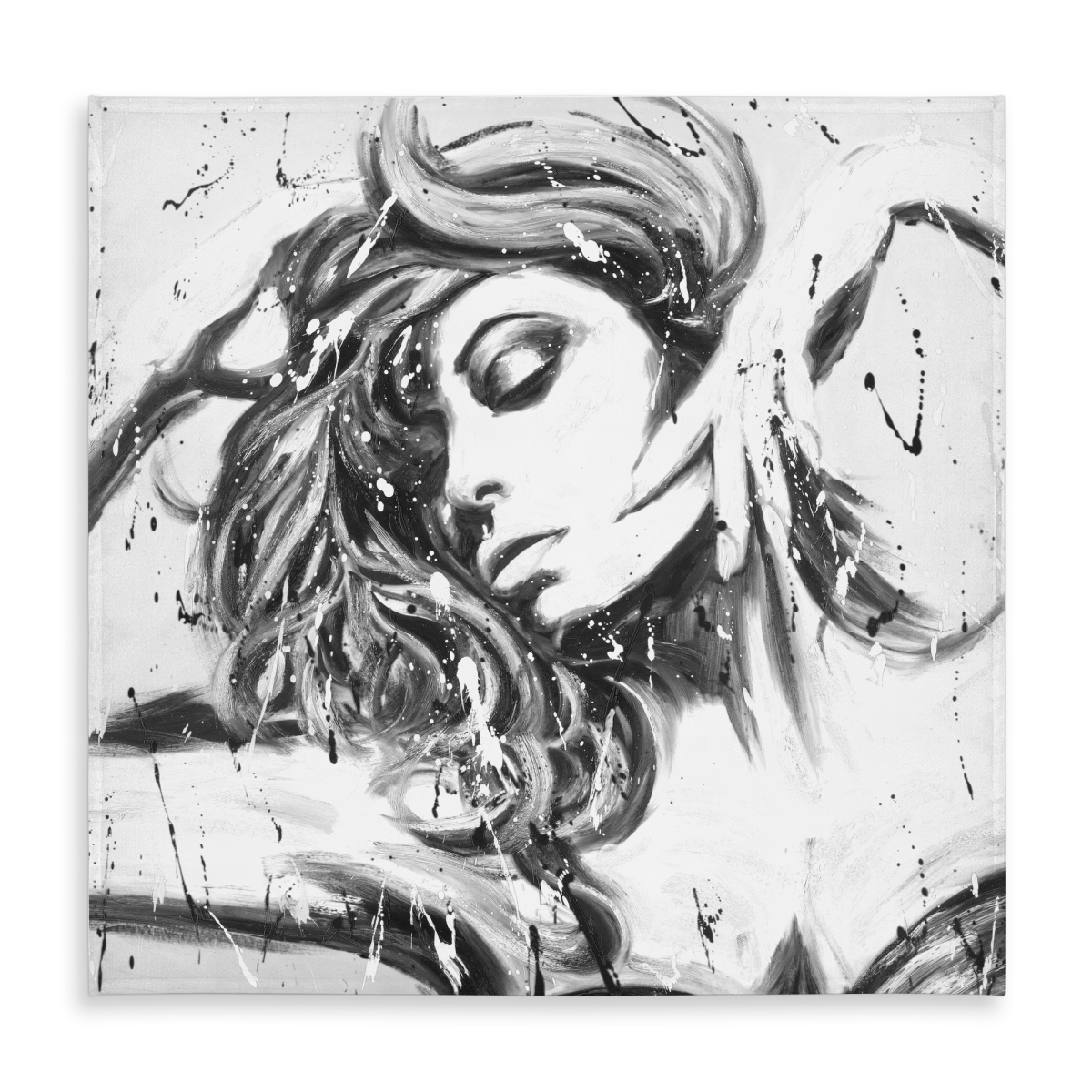Picture of Begin Home Decor C1TC58581TWHYI 58 x 58 in. Dance All Night Tablecloth - Indoor & Outdoor Home Decor