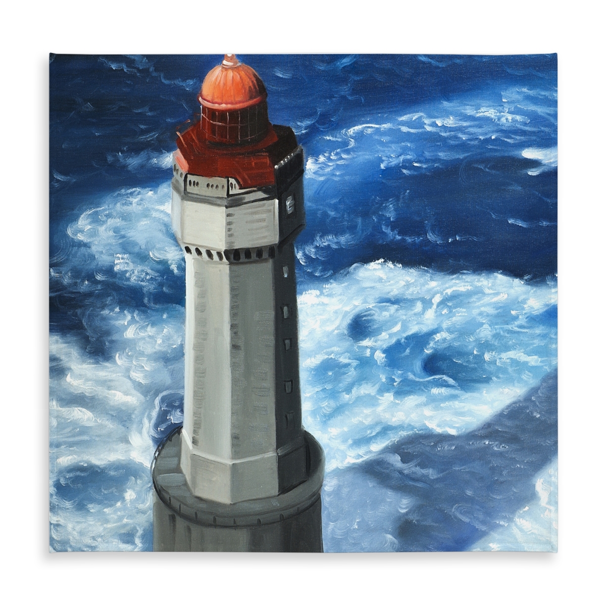 Picture of Begin Home Decor C1TC5858ADJL55 58 x 58 in. Headlight of Jument Tablecloth - Hyperrealist Home Decor