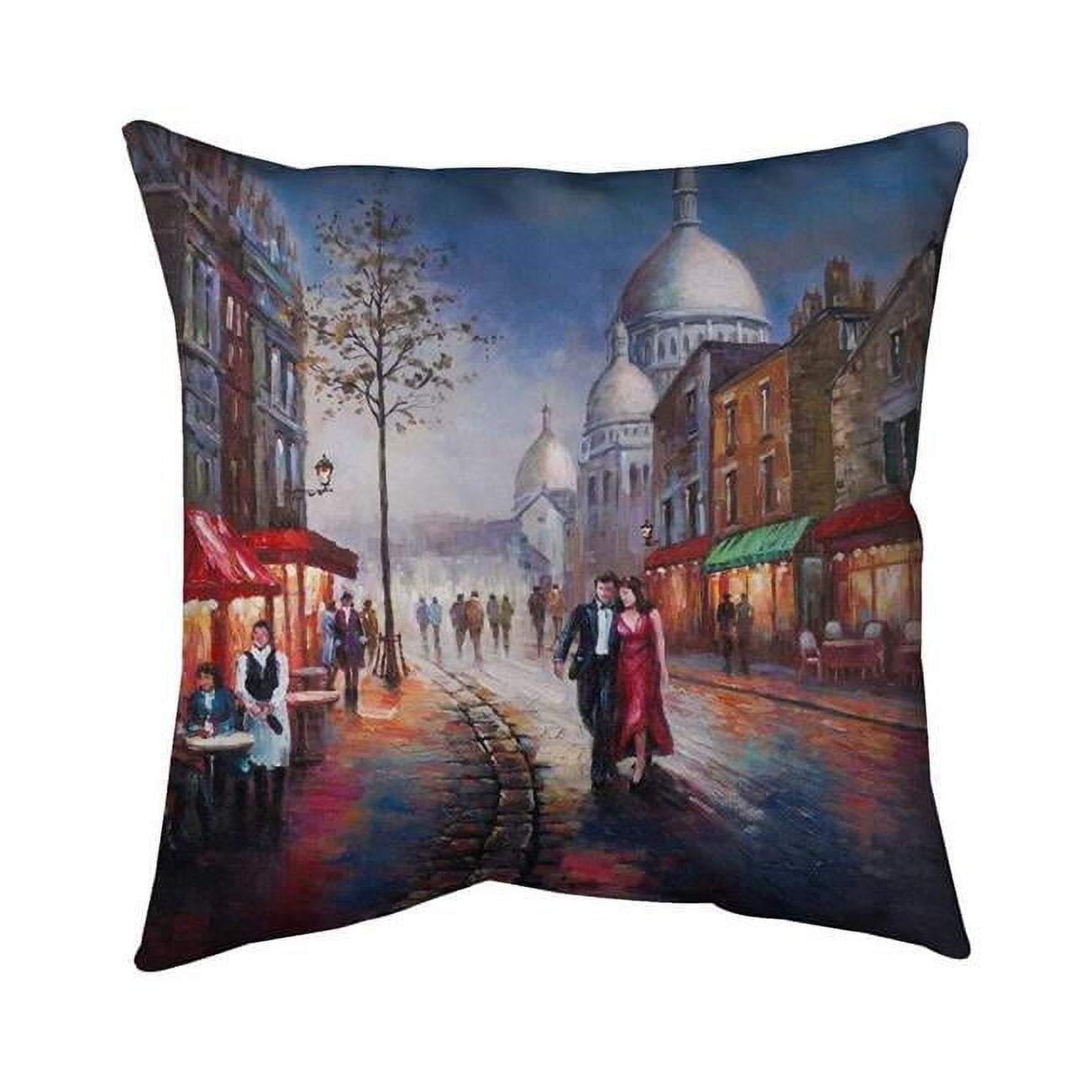 26 x 26 in. Dressed Up Couple-Double Sided Print Indoor Pillow