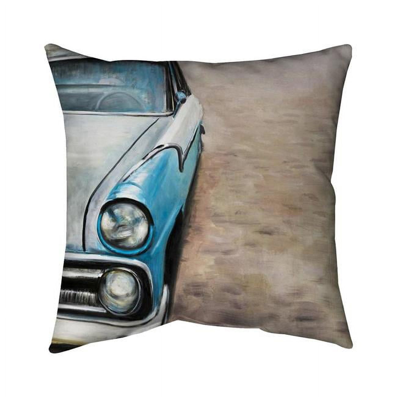 26 x 26 in. Old Classic Car-Double Sided Print Indoor Pillow