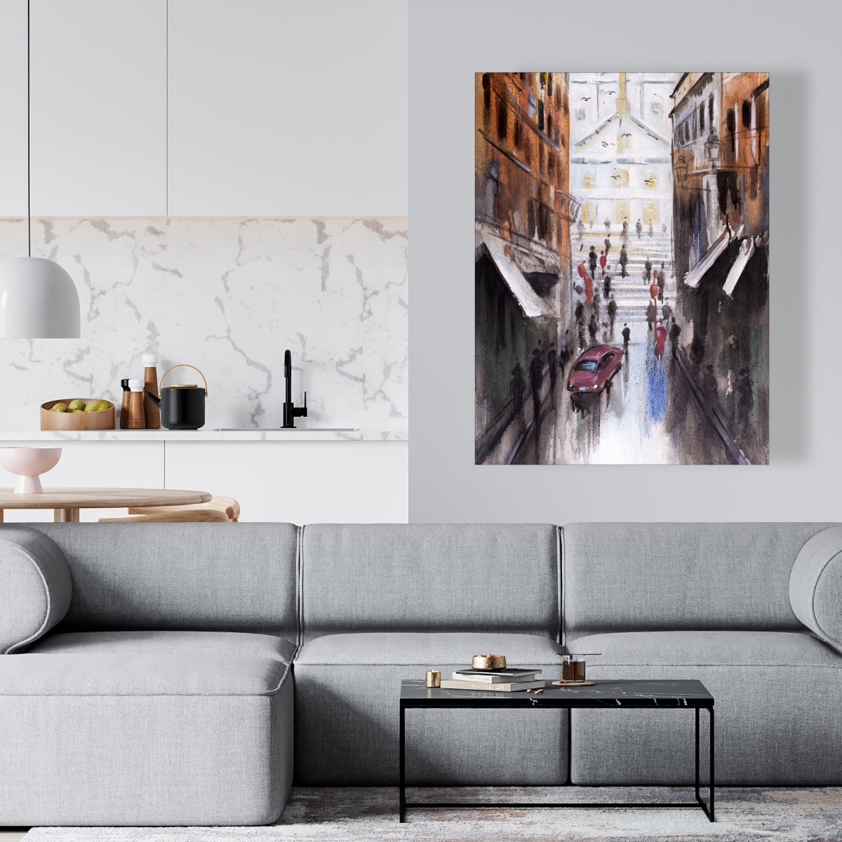 C1RC36485EPOB8 36 x 48 in. Historic Place - Contemporary Cities Canvas for Home Decor