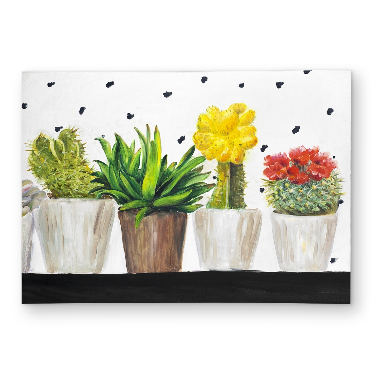 C1ROAR573U6INY 5 x 7 ft. Small Cactus & Succulents Rug - Outdoor Home Decor - Rectangle