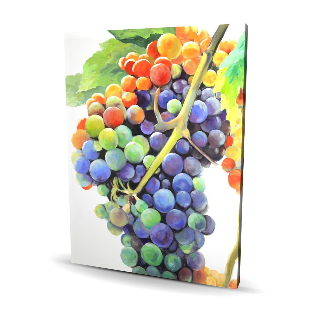 C1RC3648EHSFAG 36 x 48 in. Colorful Bunch of Grapes - Food Still Life Canvas Decor